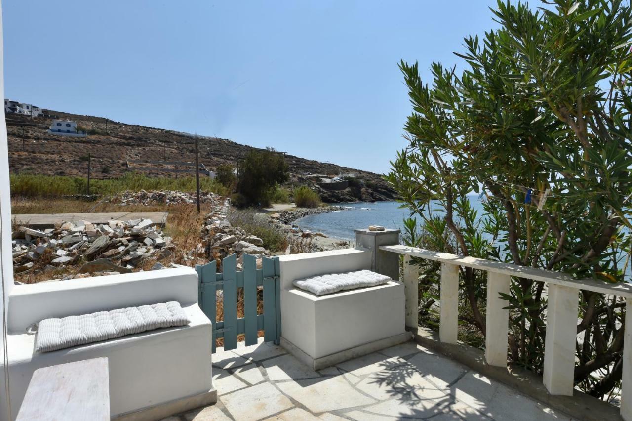 "Sea Front" Rose'S House Villa Kardhiani Bagian luar foto